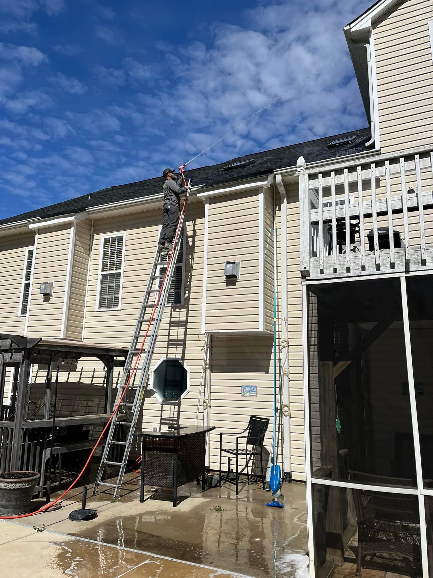 roof wash